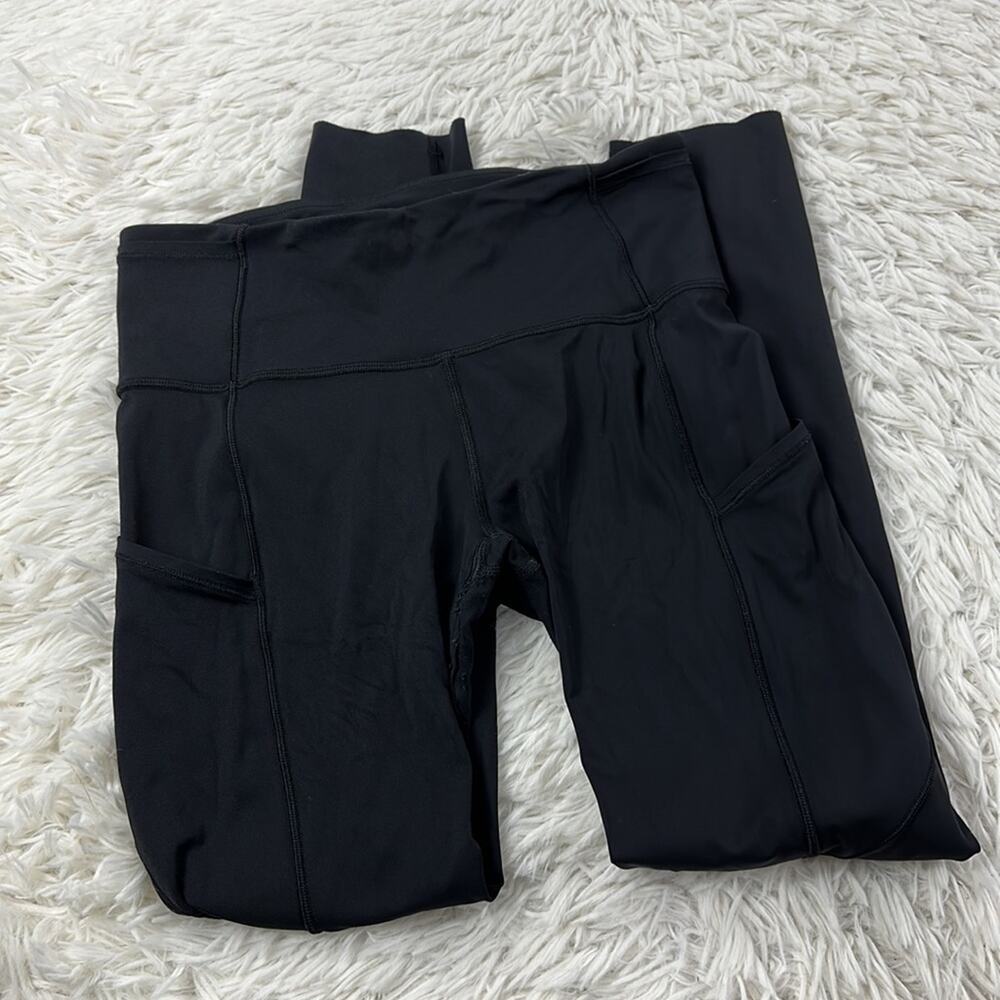 Lululemon Fast & Free 7/8 Tight II *Non-Reflective Nulux 25" Black